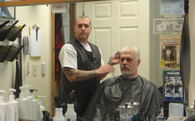 Southington Barber Shop features Patrick Brennan