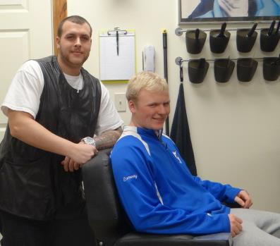 Southington Barber Shop features Patrick Brennan